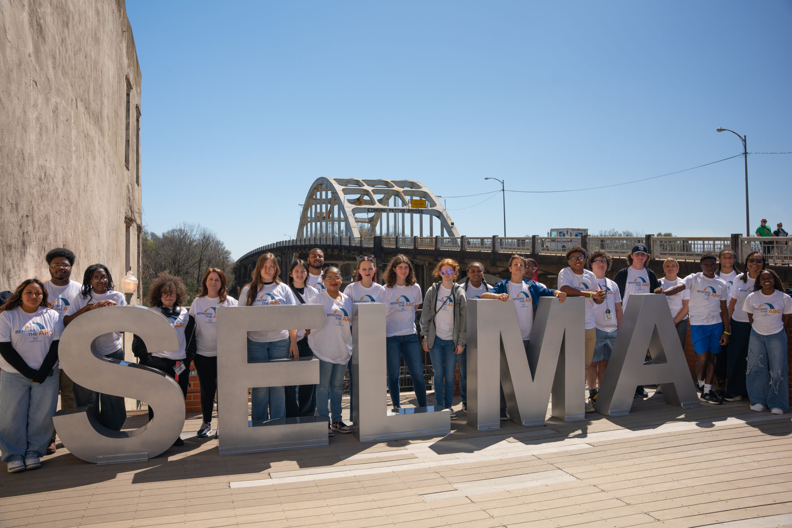 Bending the Arc 2024-2025 Student Cohort at Selma